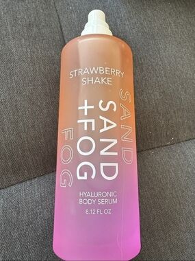 Sand & Fog Strawberry Shake Hyaluronic Body Serum - Pink/Coral Gradient